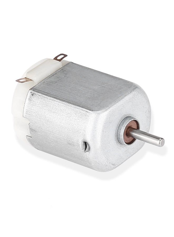 Super Strong RC Airplane Model Motor For 3V Propeller Silver/Yellow