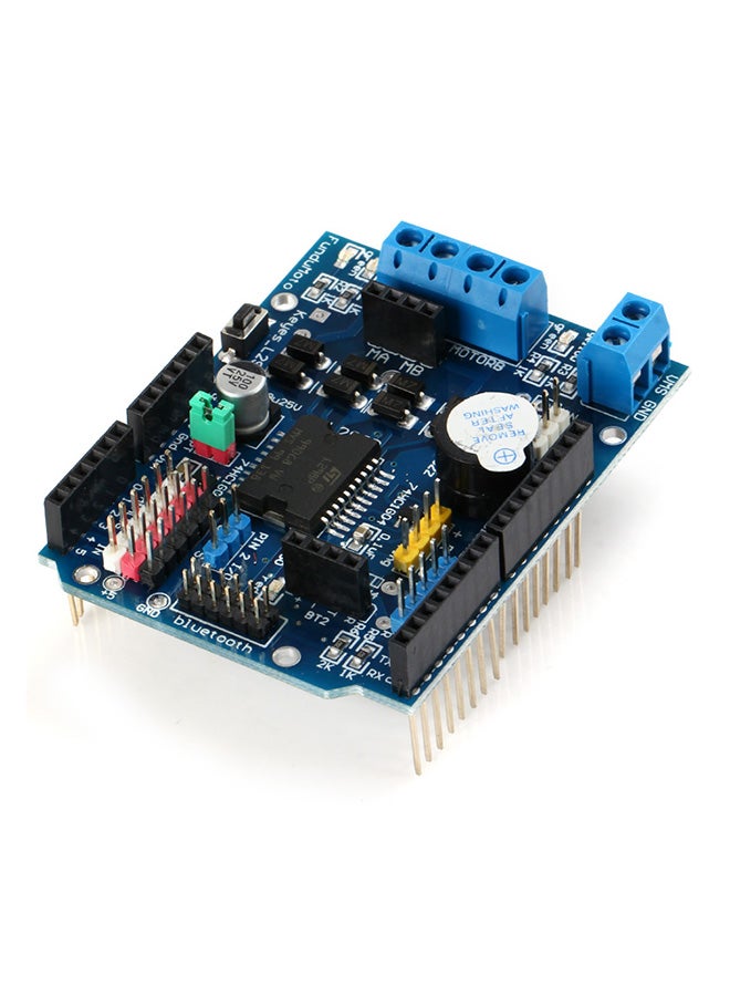 Dual Power H Bridge Motor Driver Shield Blue/Black  - Image 2