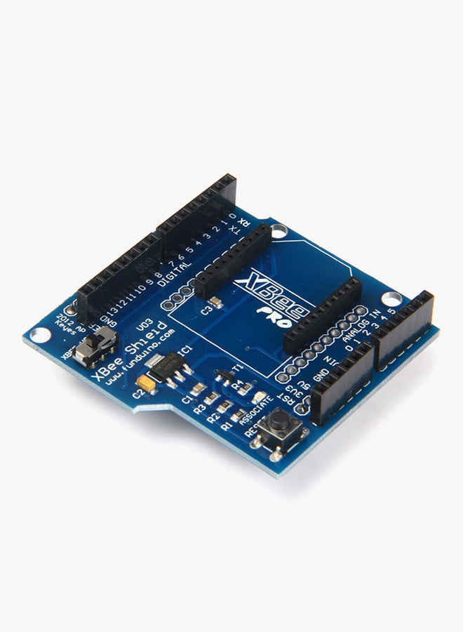 Generic - Bluetooth Bee Shield V03 Wireless Control Module Expansion Board For Arduino Xbee Blue/Black - Image 1