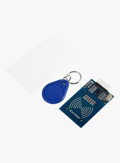 Generic RF IC Card Sensor Module With Keychain Kit Blue  - Image 3