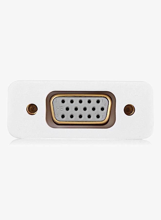 SSK Type-C To VGA Adapter White  - Image 5
