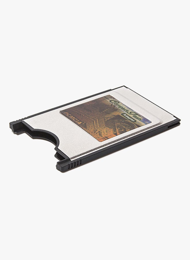 Portable Laptop PCMCIA Compact Flash PC CF Card Reader Adapter Silver