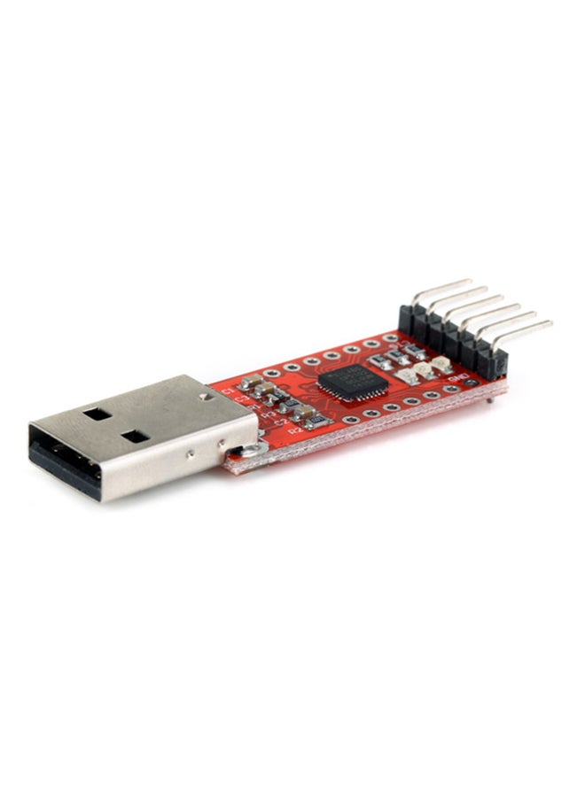Generic USB To TTL Serial Module For Arduino Raspberry Pie Red/Silver  - Image 5