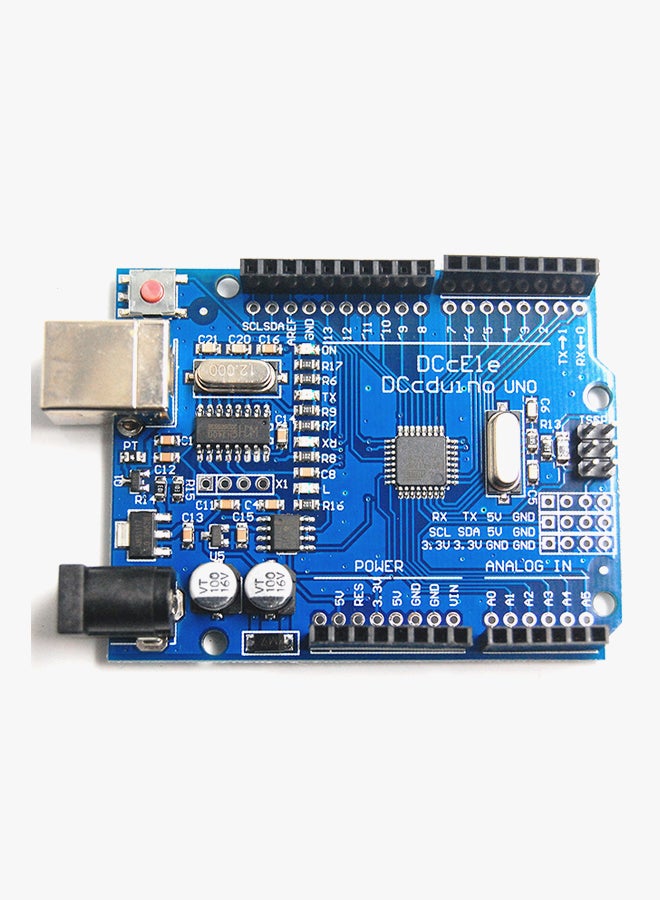 Generic - Arduino UNO R3 Development Board With USB Cable Blue - Image 1