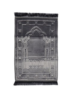 سندس سجادة صلاة بتصميم مبتكر رمادي فاتح 120 x 80سم  - Image 1