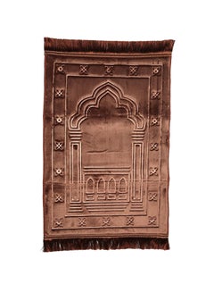 سندس سجادة للصلاة بني غامق 120 x 80سم 