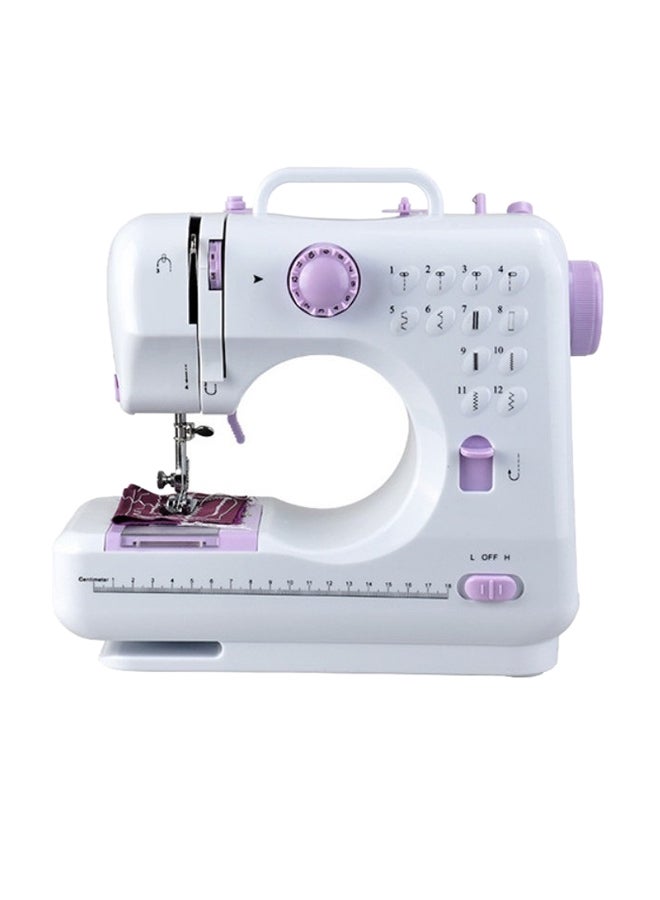 AS SEEN ON TV Portable Sewing Machine 984 White/Purple  - Image 1