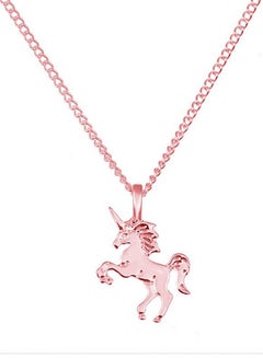 Alloy Unicorn Pendant Necklace