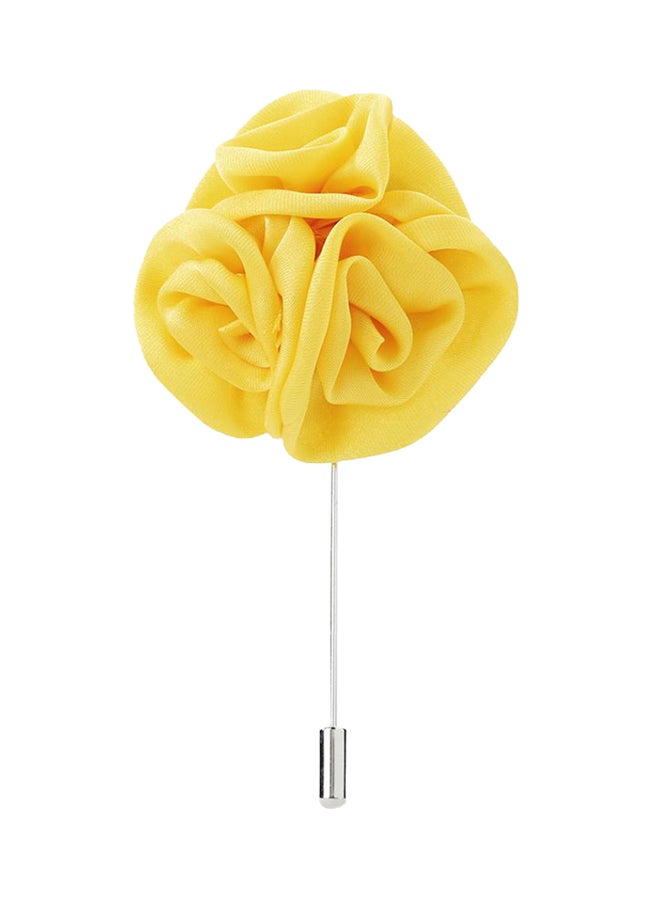 بلولانز دبوس للزينة يُوضع على طية صدر السترة عند العروة على شكل وردة