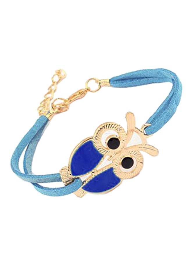 Bluelans Double Layer Owl Strap Bracelet - Image 1
