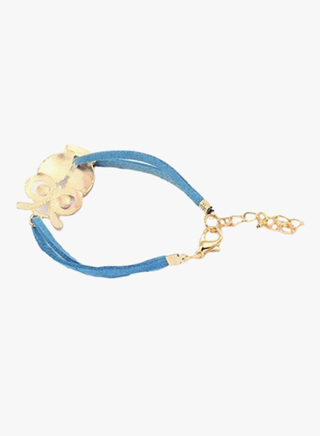 Bluelans Double Layer Owl Strap Bracelet - Image 2