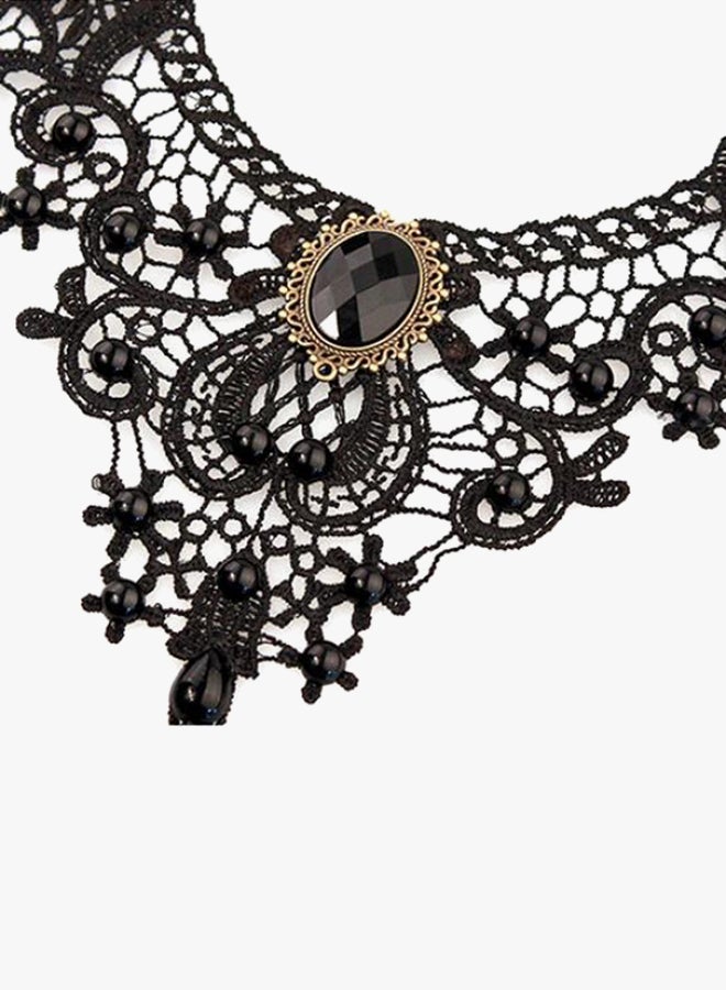 Bluelans Alloy Lace Choker  - Image 2