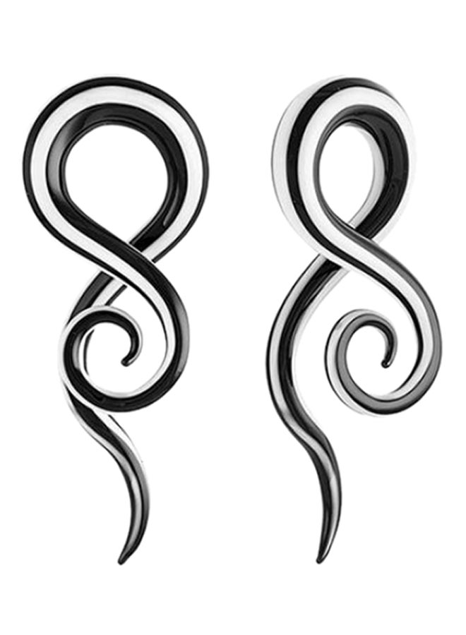 Glass Spiral Snail Ear Expander