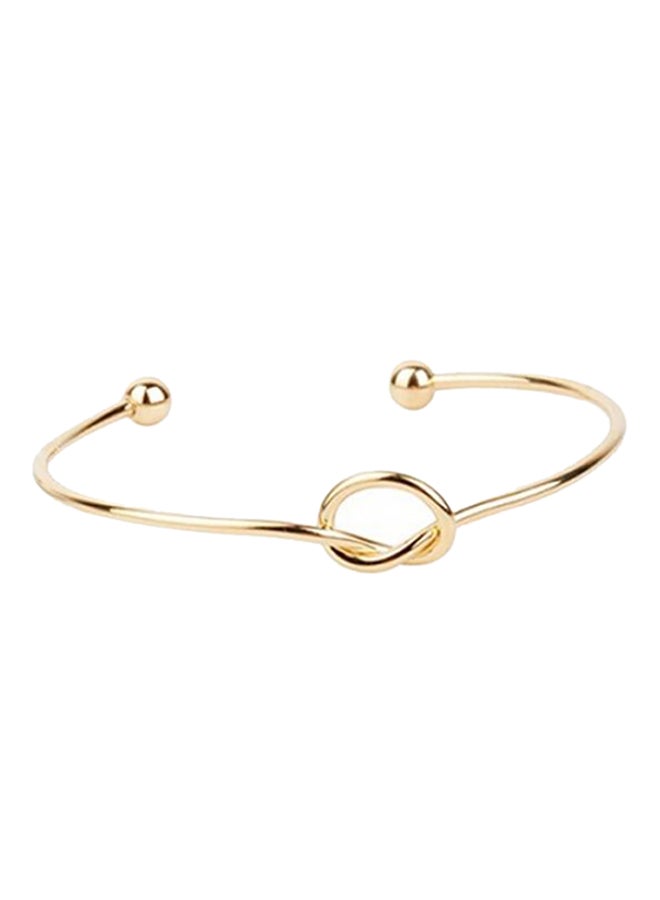 Bluelans Metal Knot Design Adjustable Bracelet 