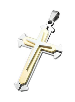 Stainless Steel Cross Pendant Necklace