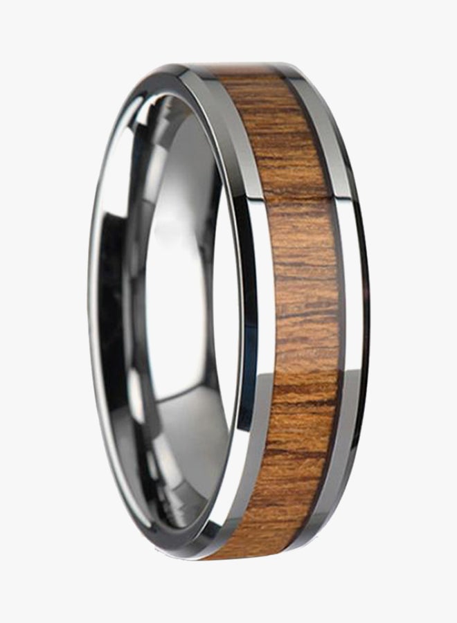 Bluelans Titanium Steel Plated Band Ring  - Image 3