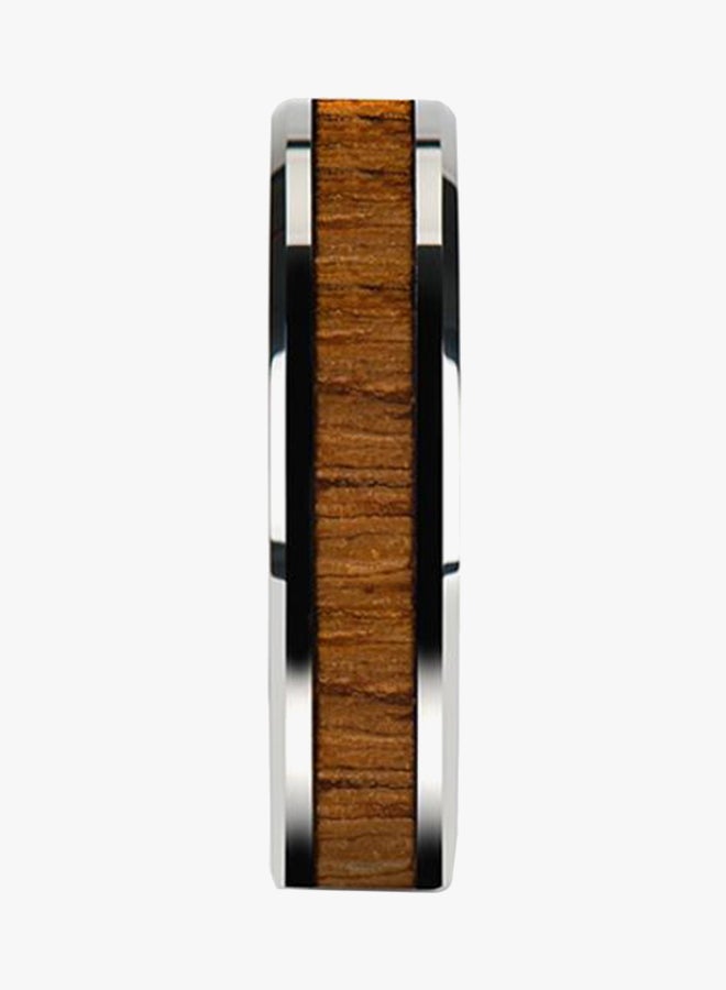 Bluelans Titanium Steel Plated Band Ring  - Image 4