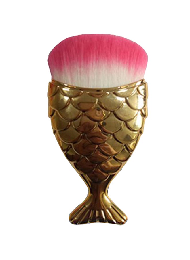 Mermaid FishTail Makeup Brush Set Golden