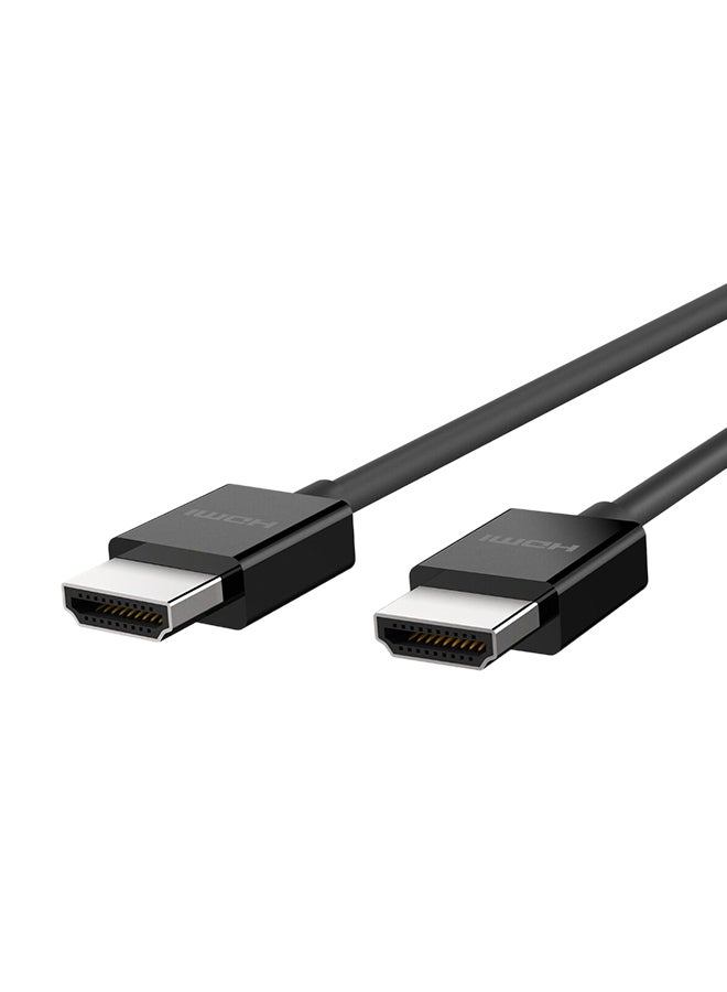 belkin Belkin Gold Plated High Speed Hdmi Cable With Ethernet 4K Black  - Image 2