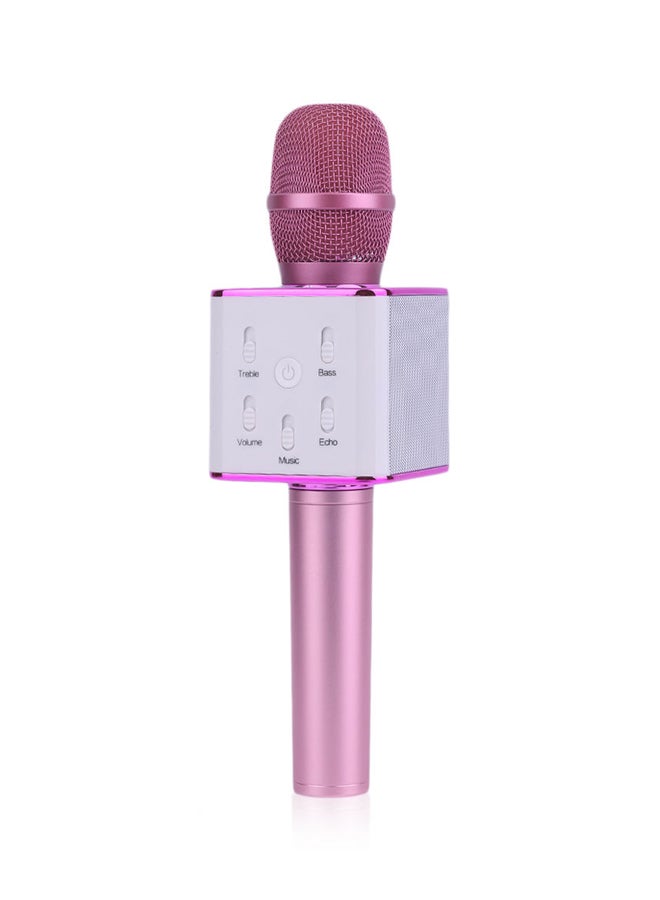 Q7 Bluetooth Microphone Speaker Q7 Pink - Image 1