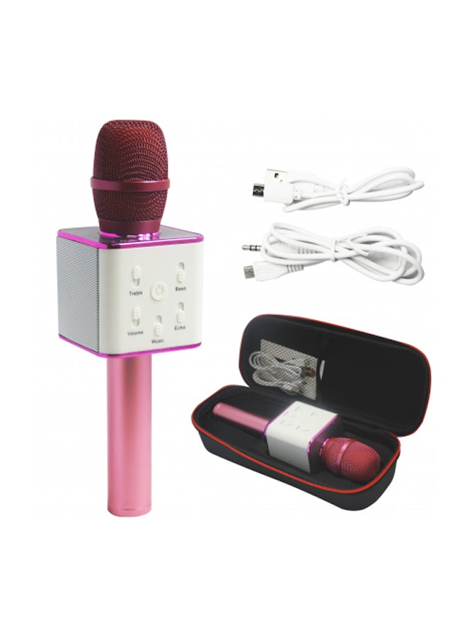 Q7 Bluetooth Microphone Speaker Q7 Pink - Image 2