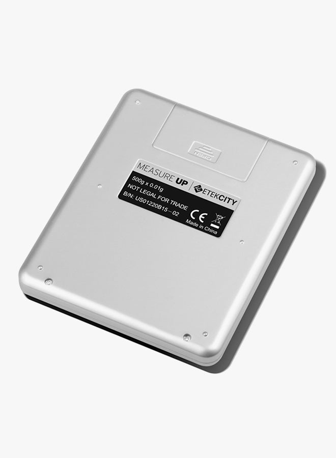 ميزان مجوهرات إلكتروني صغير TR8 فضي - Image 2