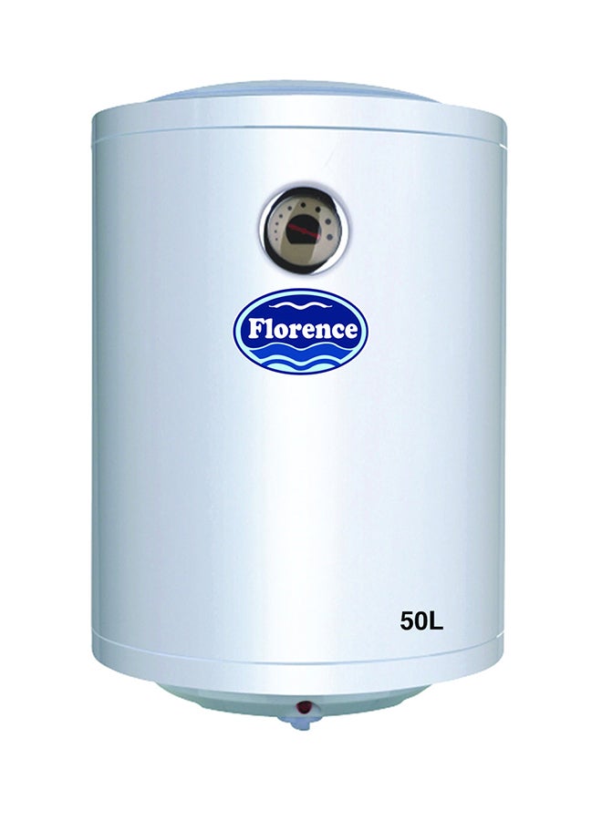 DANUBE HOME - Florence Vertical Electric Water Heater White 50Liters - Image 1