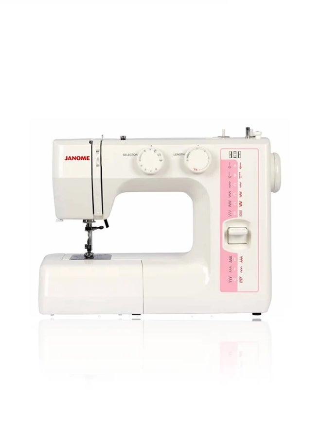 Janome Electric Household Sewing Machine RE 1712 White