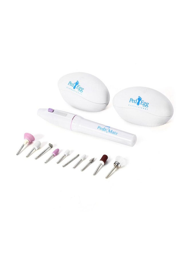 Pedi Mate - 18 Piece Nail Grooming Kit Multicolour - Image 1