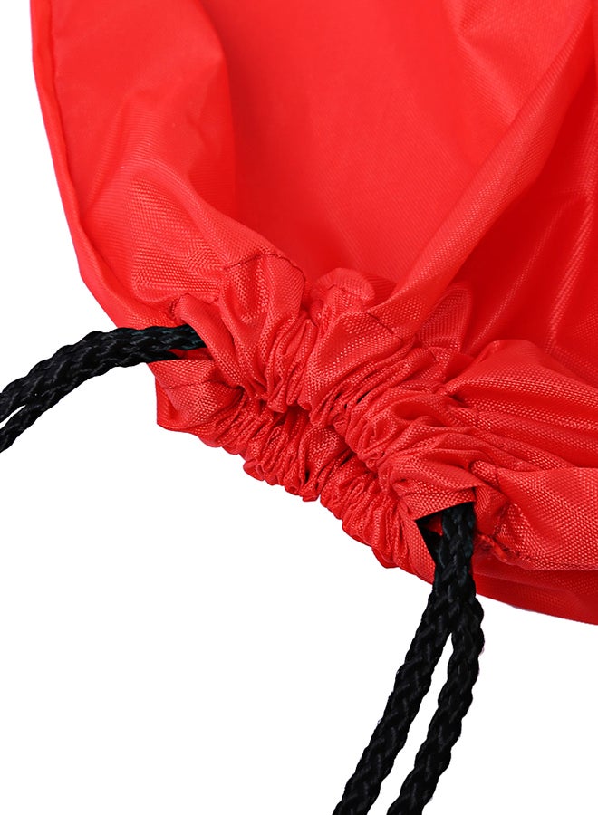 Generic Drawstring Backpack Red  - Image 4