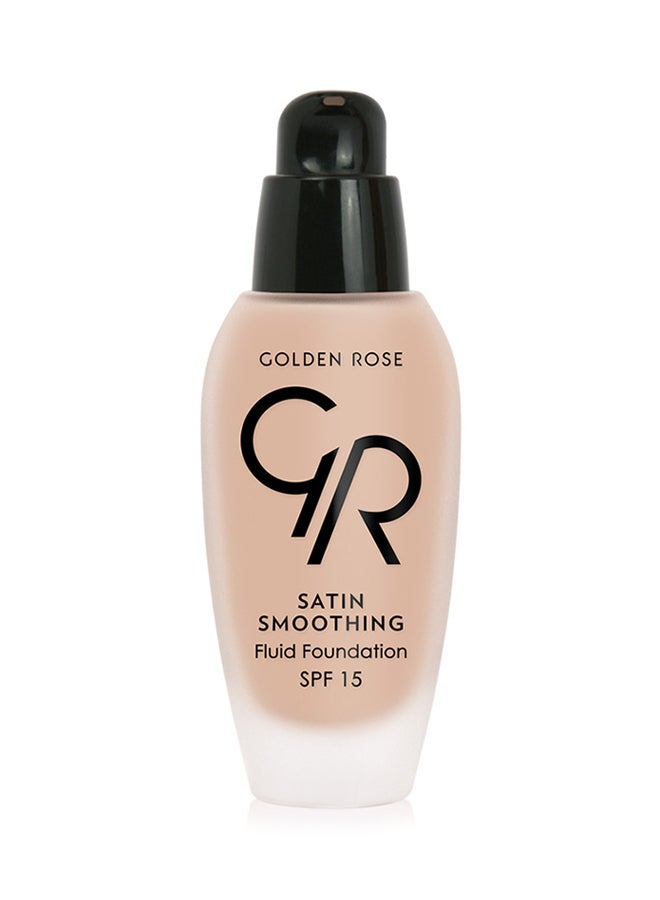 Satin & Smoothing Fluid Foundation SPF15 28