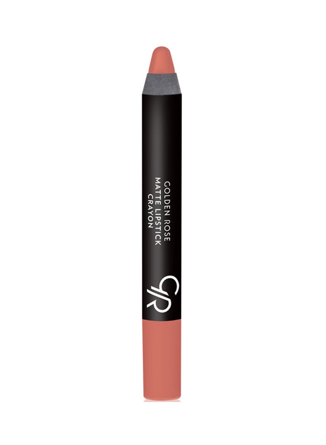 Golden Rose Matte Lipstick Crayon 27 Brown