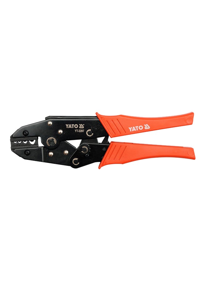 Yato Ratchet Crimping Plier Black/Orange