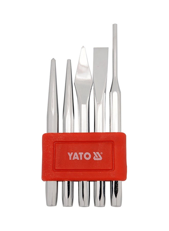 Yato Chisel And Punch Set Silver 