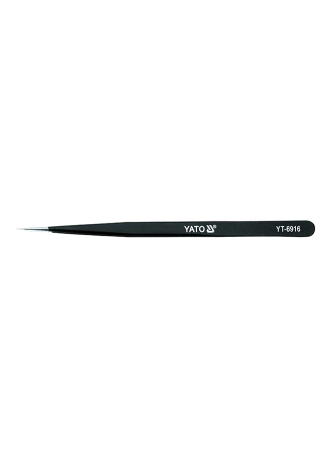 Yato Straight Tweezer Silver/Black