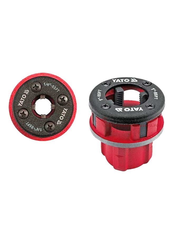Yato Ratchet Die Stock Spare Head Red/Black 3/4inch 