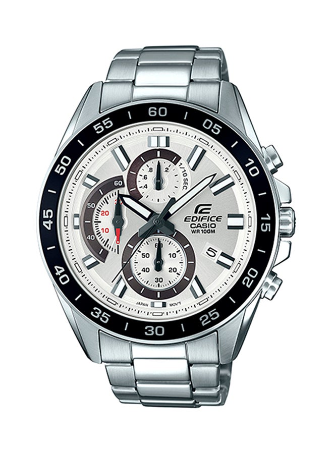 CASIO Men's Edifice Chronograph Watch EFV-550D-7AVUDF - 53 mm - Silver - Image 1