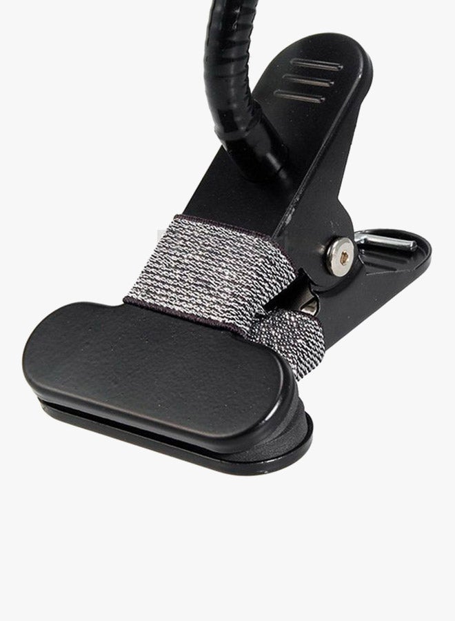 Generic - Lazy Bracket Mobile Phone Stand With Holder Clip Black - Image 1