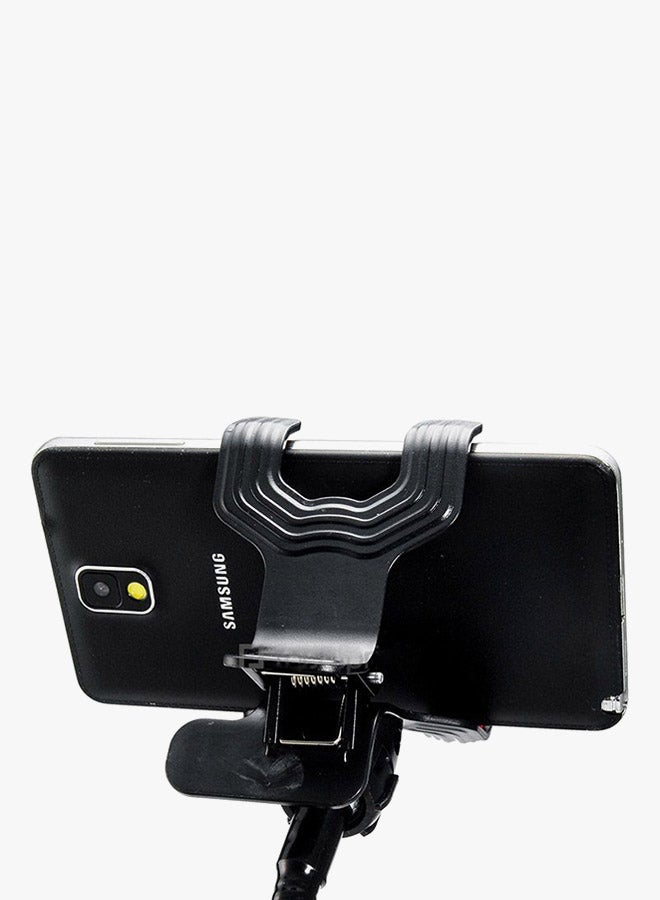 Generic - Lazy Bracket Mobile Phone Stand With Holder Clip Black - Image 1