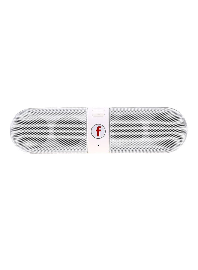 Fivestar Pill Design Multi-Function Bluetooth Speaker White - Image 1