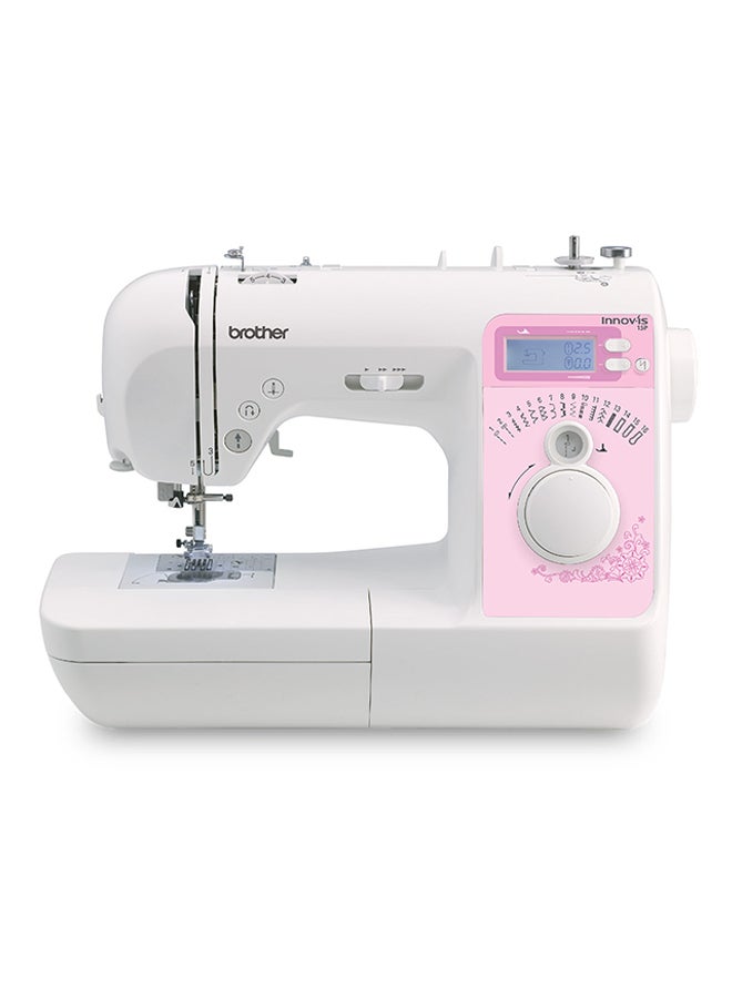 brother Countertop Computerized Sewing Machine White/Pink - Image 1