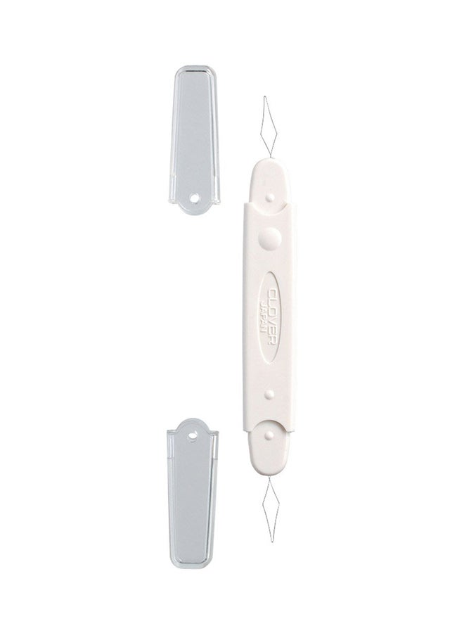 Clover Double Needle Threader MSM-2591 MSM-2591 White - Image 1