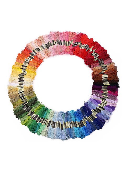 Cross Stitch Embroidery Threads Multicolor 100grams