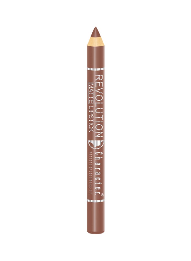 Character Revolution Matte Lipstick Brown 