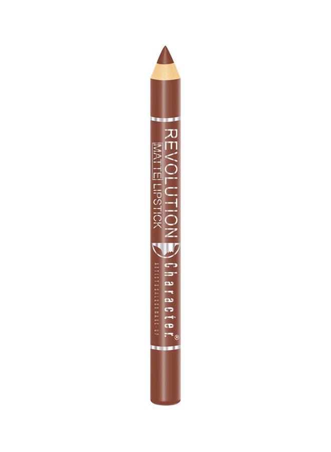 Character Revolution Matte Lipstick Brown 