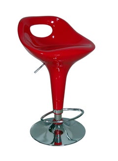 Label Bar Stool Red
