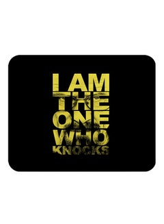 LOUD UNIVERSE Flexible Non-Slip Thick Neoprene Mousepad I Am The One Who Knocks Heisenberg Breaking Bad TV Show 