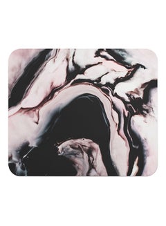 LOUD UNIVERSE Flexible Non-Slip Thick Neoprene Mousepad White Black Marble Print 