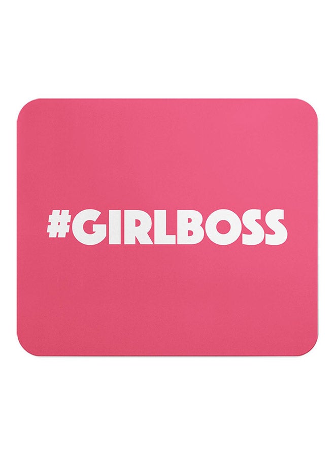LOUD UNIVERSE Flexible Non-Slip Thick Neoprene Mousepad Pink 