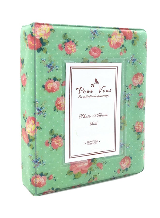FUJIFILM Mini Photo Album Name Card Holder For Fujifilm Instax Mini 9/8/7s/25/50s/90 Green  - Image 1